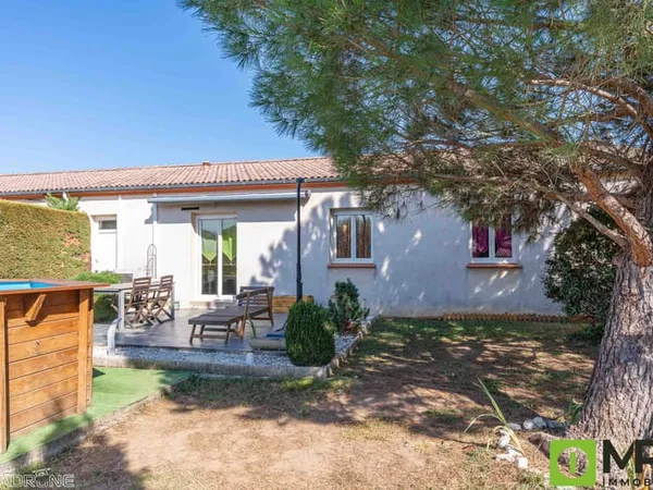 VILLENEUVE SUR LOT, maison de plain pied, 3 chambres, garage