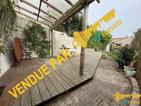 Maison 93m2 - 2ch + bureau - Jardin 195m2 + Dépendance 13m2