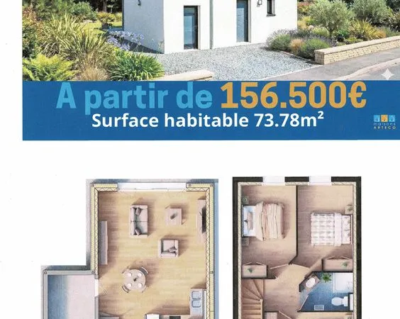 Belles prestations pour cette maison neuve à Mellac