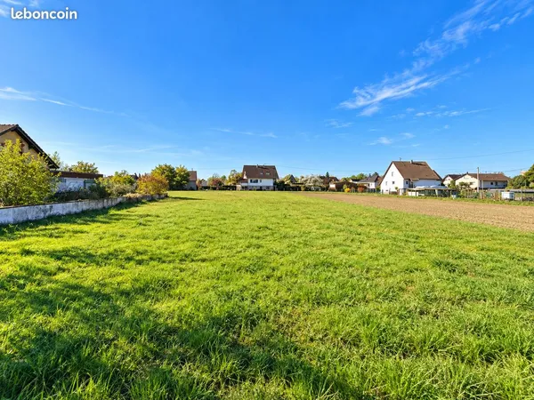 Drusenheim - terrain à bâtir 1 189 m²