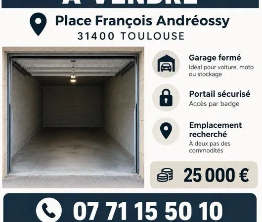 Stationnement Vente Toulouse   25000€