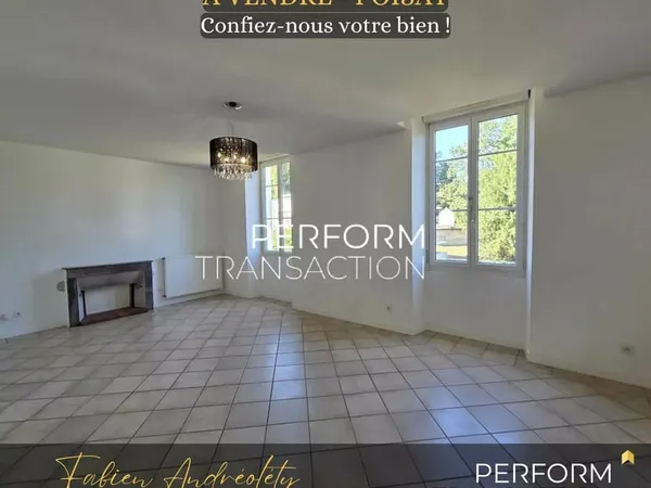 Appartement Vente Poisat 4p 101m² 260000€