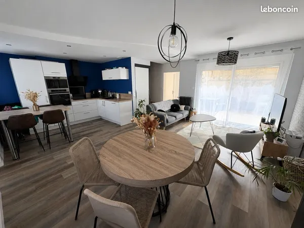 🏡 Maison 90 m² - 3 chambres - À 2 pas du centre de Chalonnes