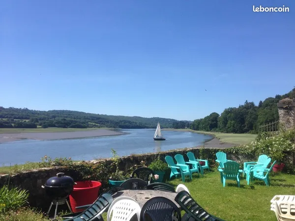 Maison en bord de mer près de Landerneau 3 chambres: 1500/mois