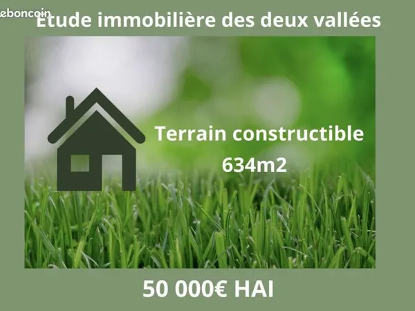 Terrain 634 m² GUYENCOURT