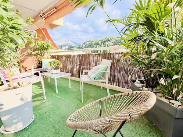 3 pièces à Roquebrune Cap Martin avec garage