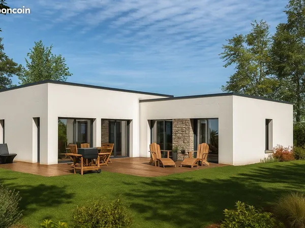 Projet terrain + maison sur la commune de Cavan
