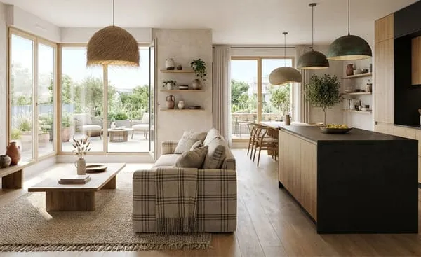 Lorient au coeur de l'ecoquartier Bodelio