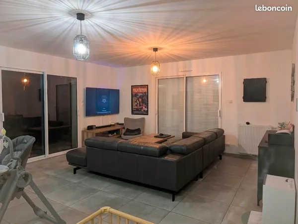 Maison 3 chambres avec grand garage