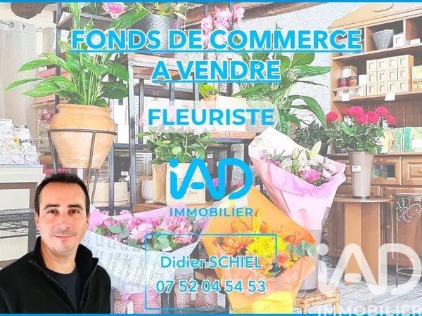 Fonds de commerce 56 m²