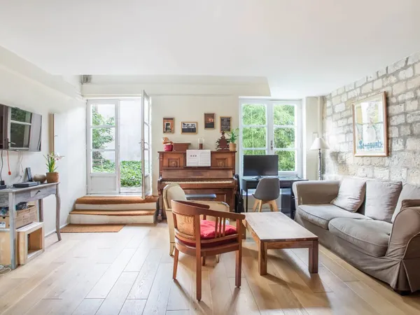 Vends Paris 3ème - Duplex sur jardin