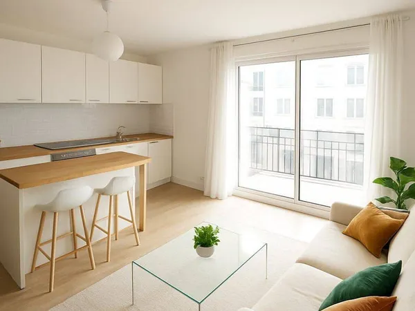 Appartement 2 pièces 44 m²