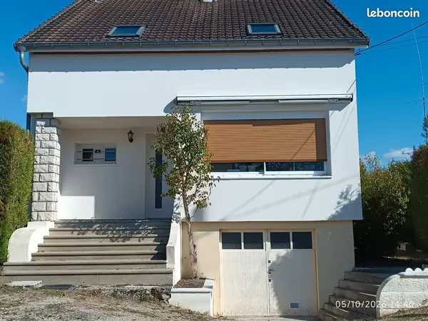 A louer maison 80m2 - terrasse - jardin - 3 chambres - quartier calme mais proche des commodités