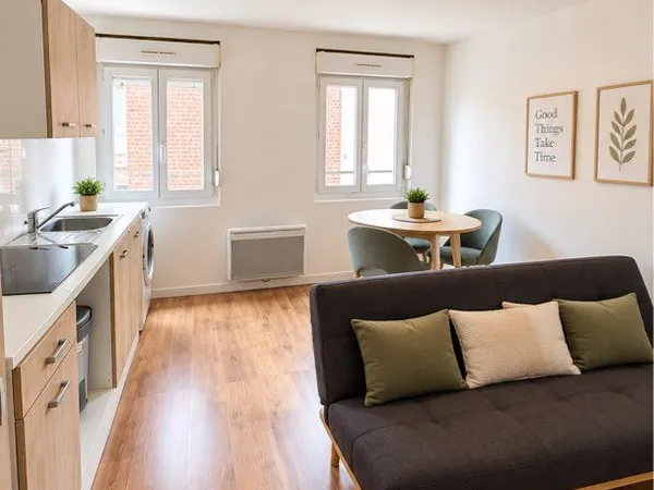 🏡 À louer - Superbe F2 meublé sur le havre - Disponible immédiatement