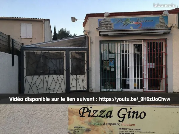 À vendre - Fonds de commerce Pizzeria & Épicerie - Valergues