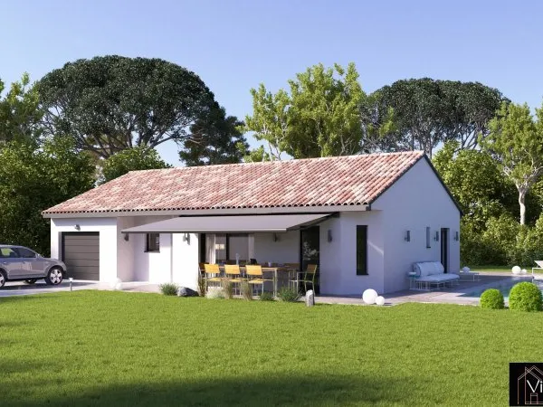 Maison neuve 2 chambres + garage