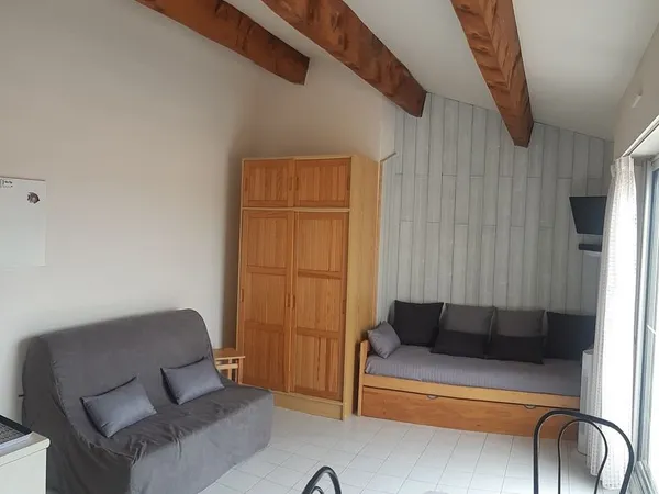 Charmant studio de 20 m² à deux pas de la plage avec parking privatif