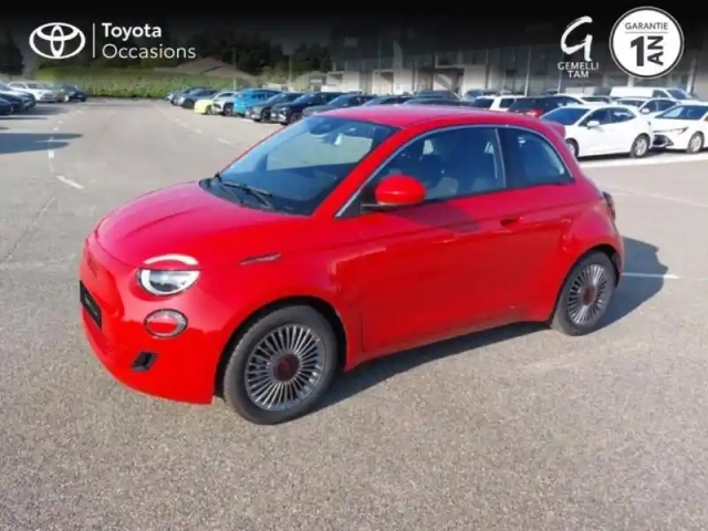 Fiat 500 e 95ch (red)