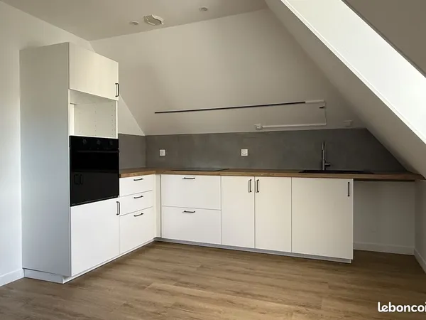 À louer - T3 mansardé en-cours de rénovation 83m2 hors Carrez - Murat (15300)