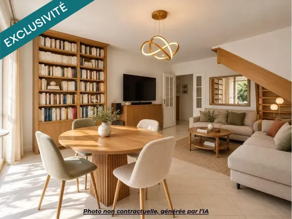 Maison avec 4 chambres et RER à 5mn
