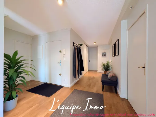 Vaste appartement T4 avec 50m2 de terrasse et 2 parkings en