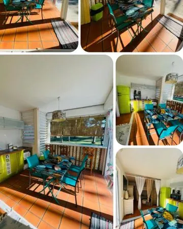 Av apt au Domaine anse des rochers St François-Guadeloupe