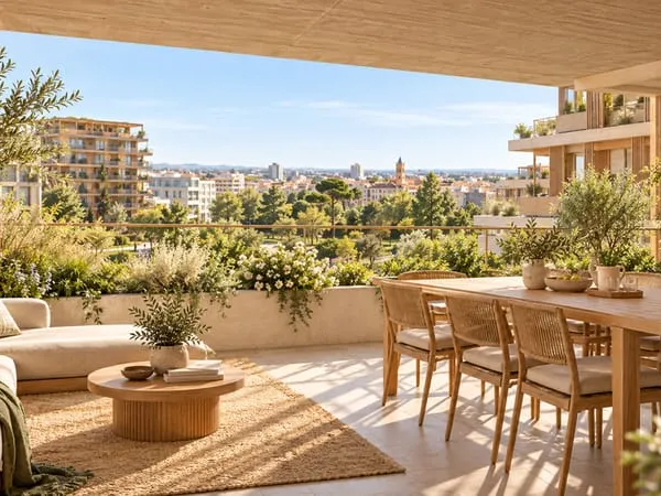 APPARTEMENT T4 AVEC TERRASSE EXCEPTIONNELLE AU COEUR DE MONTPELLIER