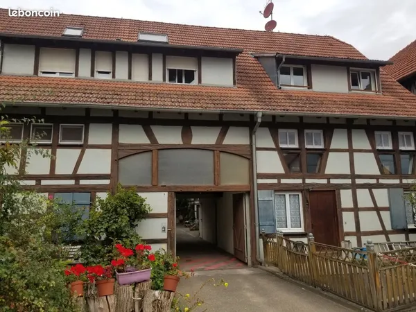 Appartement 3/4 pièces en triplex dans ancienne ferme rénovée
