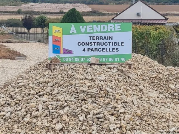 Vente terrain viabilisé