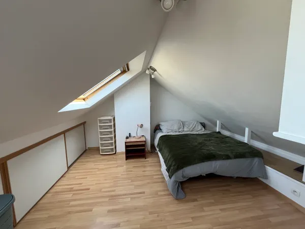 Loue chambre meublée 12m² chez l'habitant