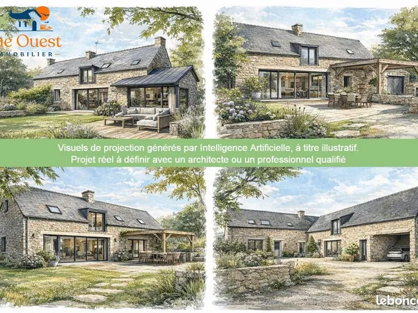 Longère 4 pièces 180 m²