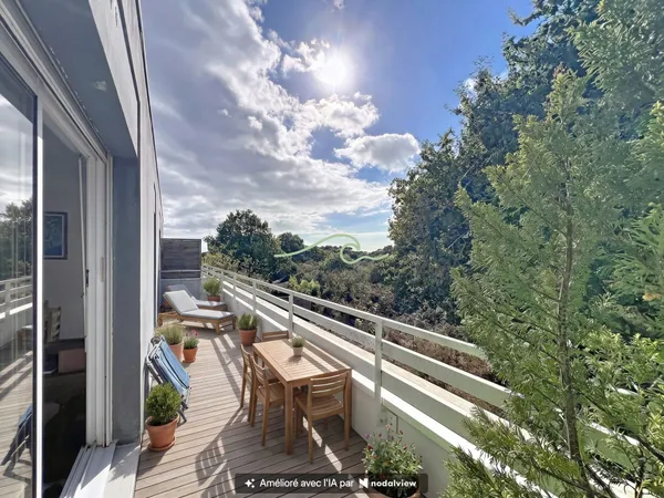 LARMOR PLAGE _ Appartement T3 vue dégagée