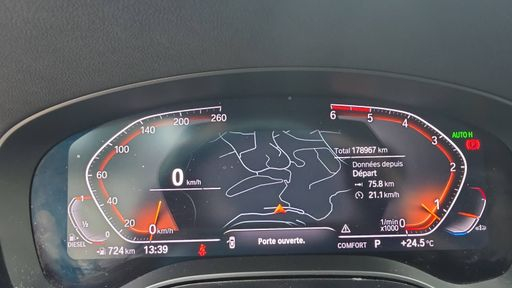 BMW Serie 5 518d 150 Steptronic 8 - Luxury – 2020 – 178967 km – Diesel – Boîte Automatique — photo 16
