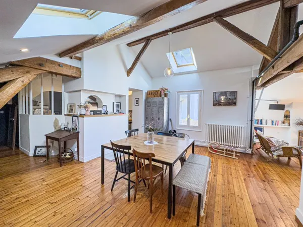 Vends appartement 122m² Caluire - Dernier étage - Calme absolu face au parc de la tête d'or