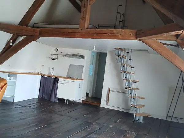 Grand studio mezzanine style Loft centre historique