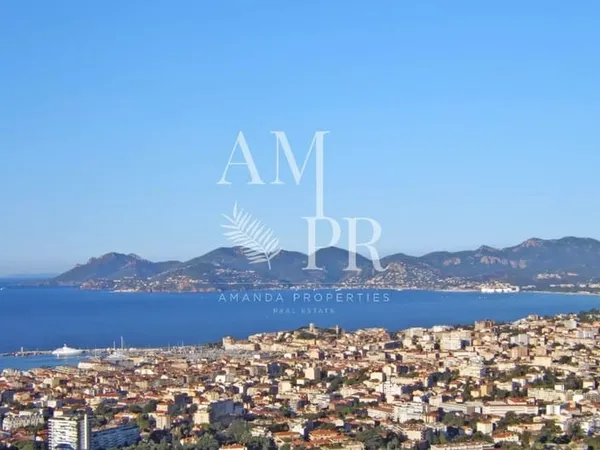 Vue mer panoramique Villa moderne - 2 minutes plages et commerces- Golfe-Juan