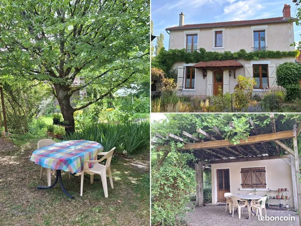 Charme et fraîcheur de cette maison en pierres. 6 pièces, 127 m2 à Varennes-Vauzelles