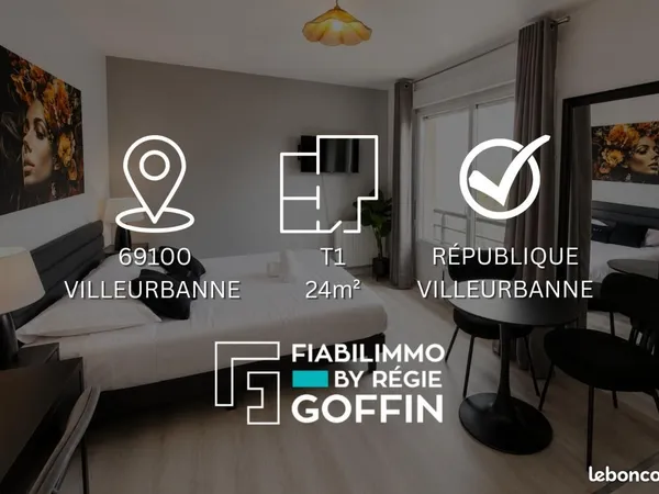 Appartement 1 pièce 24 m²