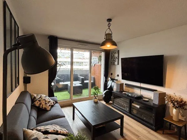 Appartement T2 de 46m2 meublé avec parking
