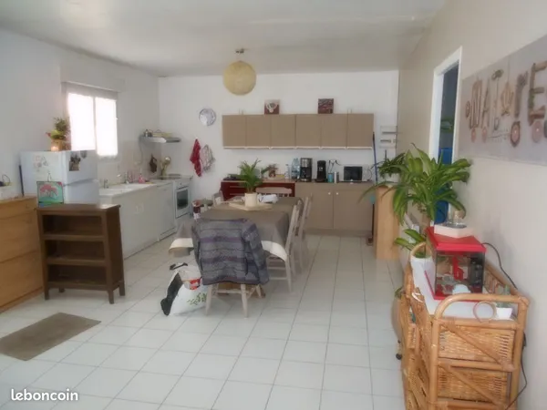 Maison de plain-pied Divion centre 70m2 très au calme