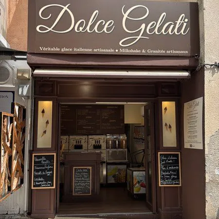 Glacier artisanal à l'italienne premium