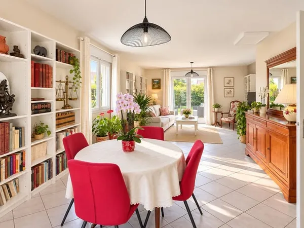 ANGERS - MAISON FAMILIALE DE 135 M² - 4 CHAMBRES - VIE DE PLAIN-PIED - JARDIN - DPE C