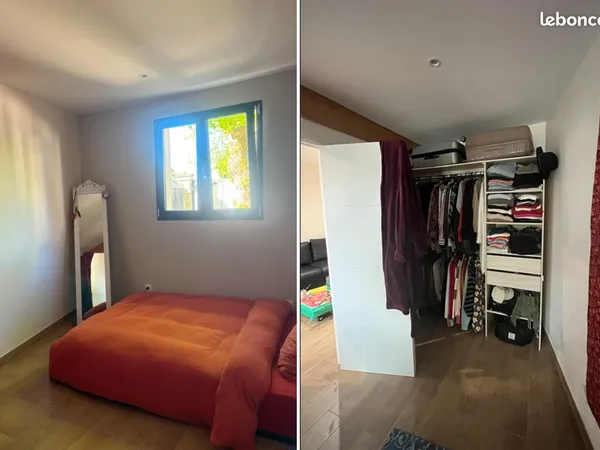Maisonnette T2 à louer à 11' de Fontainebleau