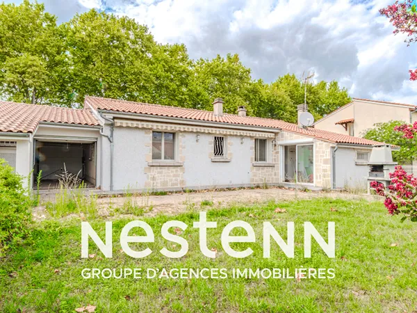 Gaillac maison 4 pièces 3 chambres plain-pied 102 m2 habitables jardin et garages