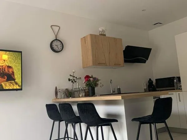 🏡 à louer - bel appartement f2 avec terrasse et jardin à yutz