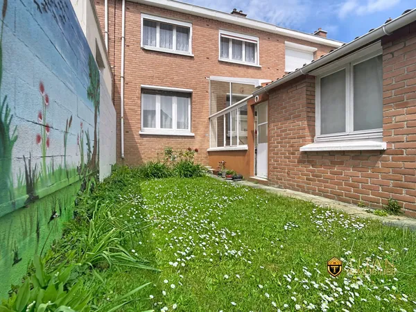 Maison 3 chambres, jardin plein sud à Dunkerque (59640)