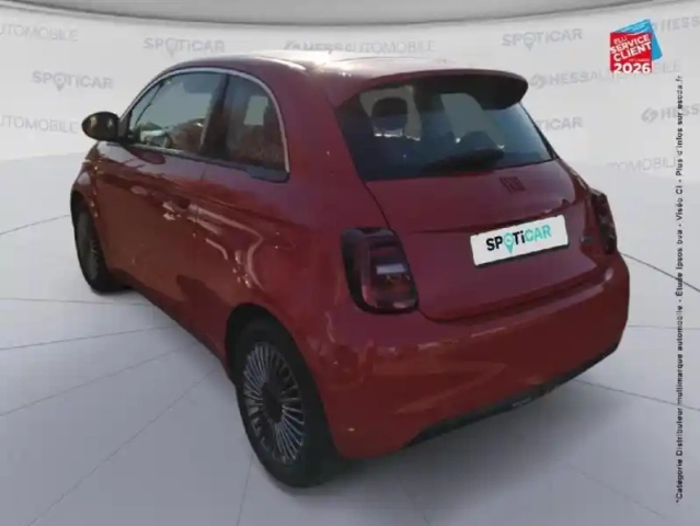 Fiat 500 e 95ch (red) — photo 8