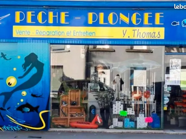 À vendre - Fonds de commerce magasin de pêche et plongée - Cherbourg 50120