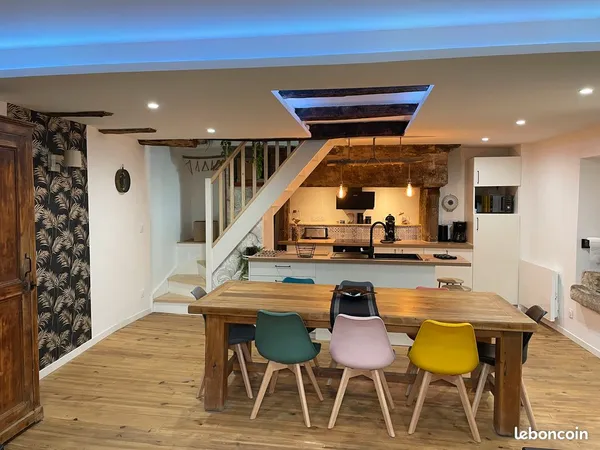 À louer Maison de bourg meublée de 80m2
