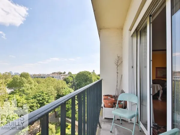 NEUILLY-SUR-SEINE - ARGENSON - SAUSSAY - 3 PIÈCES AVEC BALCONS AU DERNIER ETAGE